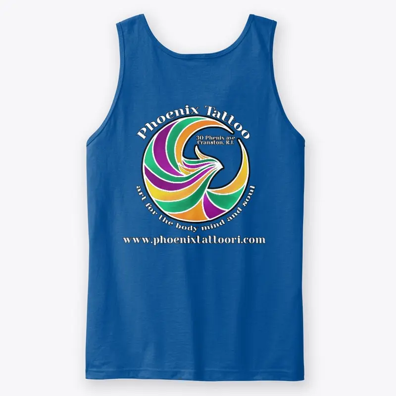 Light logo Tank Tops