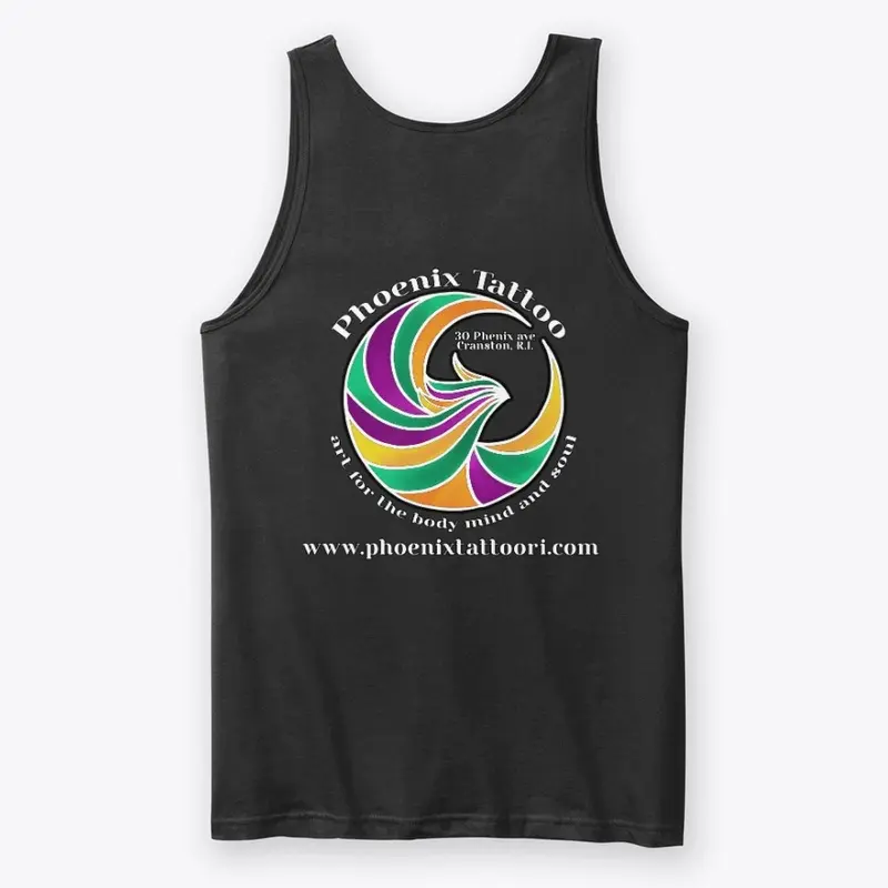 Light logo Tank Tops